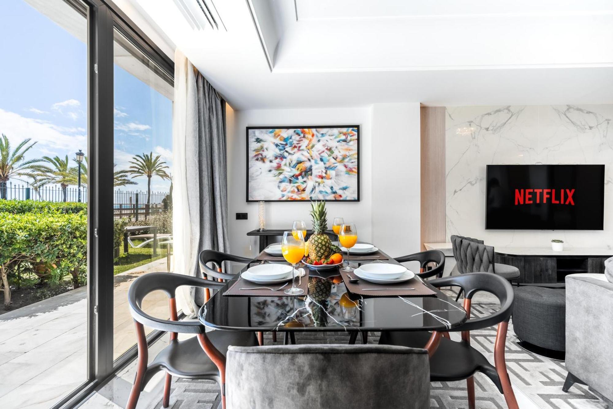Puerto Banus Beach Apartments Марбелья Экстерьер фото