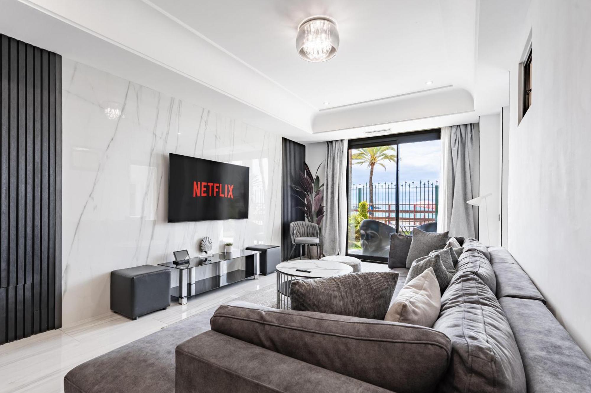 Puerto Banus Beach Apartments Марбелья Экстерьер фото