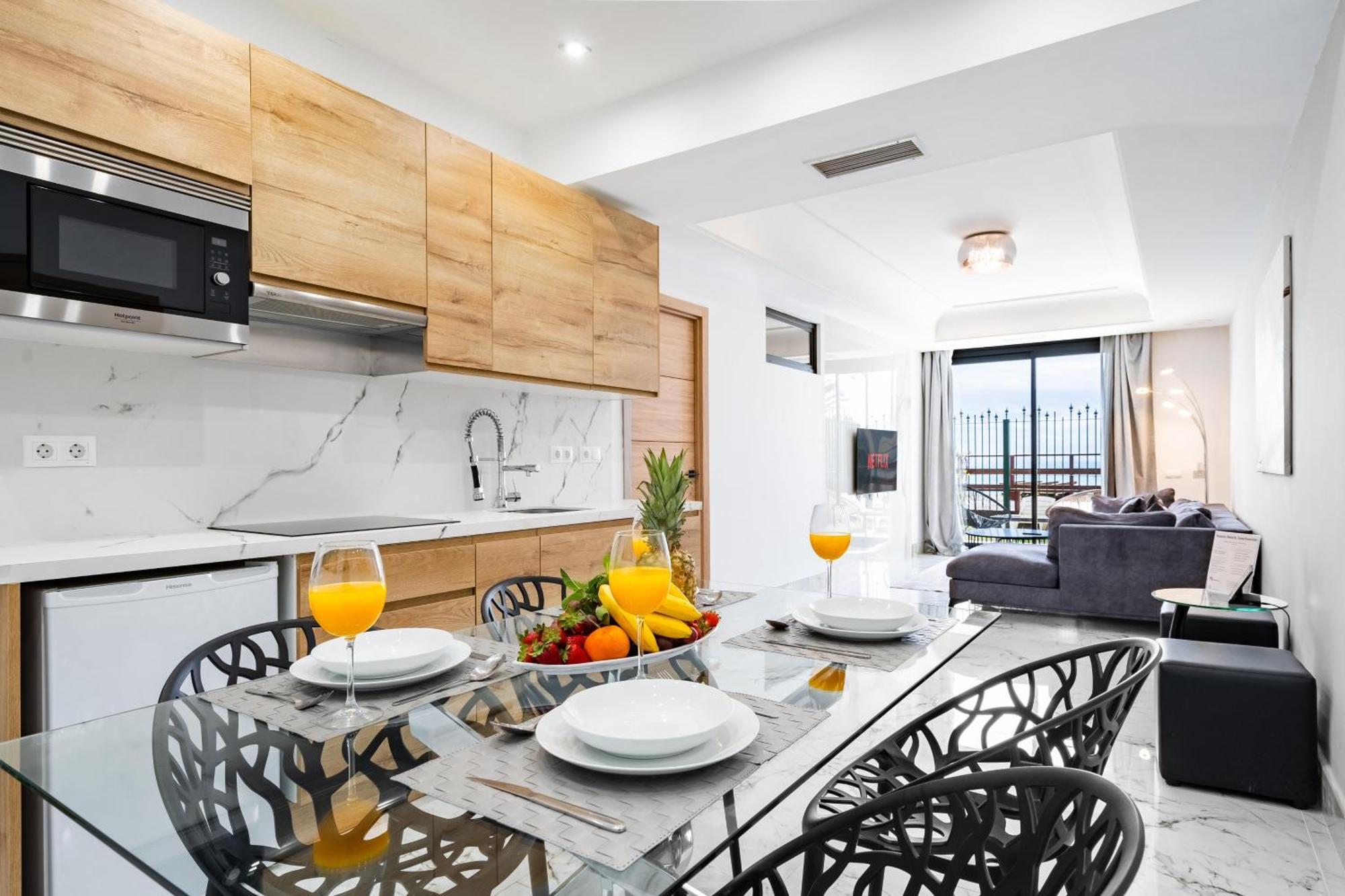 Puerto Banus Beach Apartments Марбелья Экстерьер фото