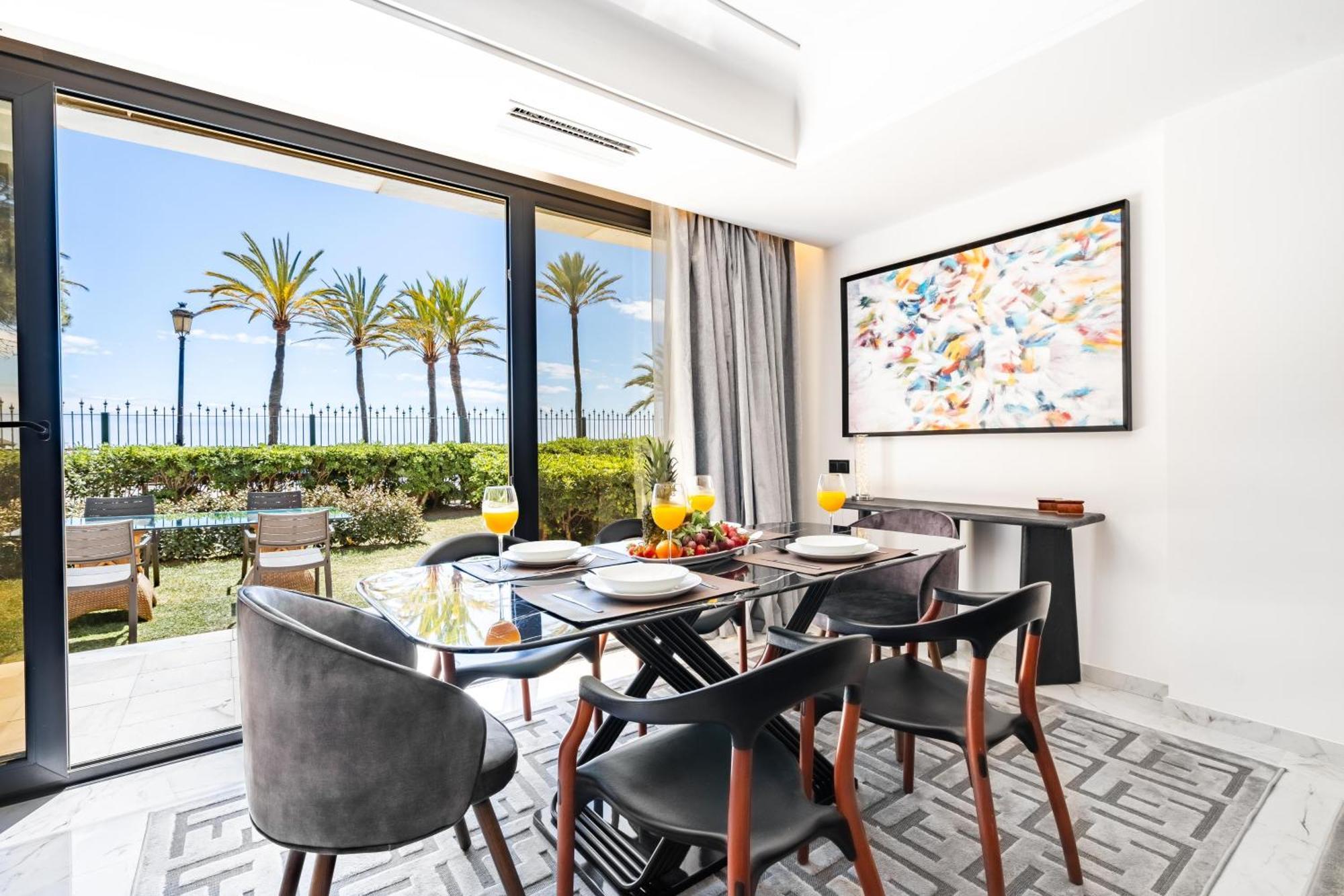 Puerto Banus Beach Apartments Марбелья Экстерьер фото